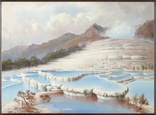 Белая терраса в Оракей Корако (картина 1885 год)